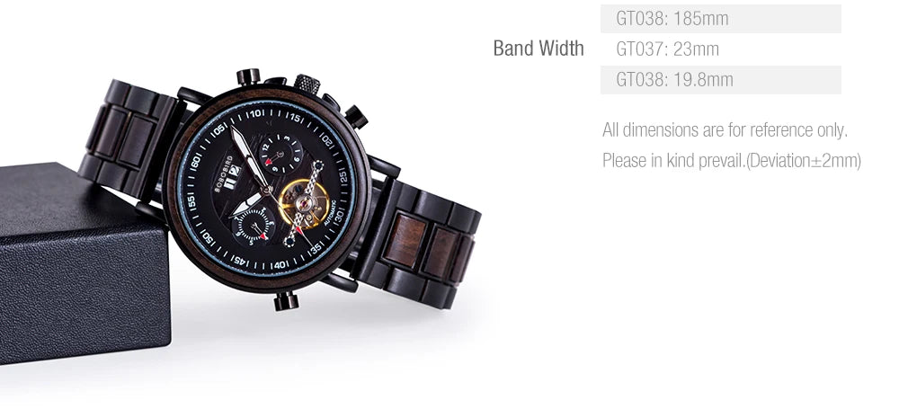 Augustus Edelstahl Automatik Herren Uhr