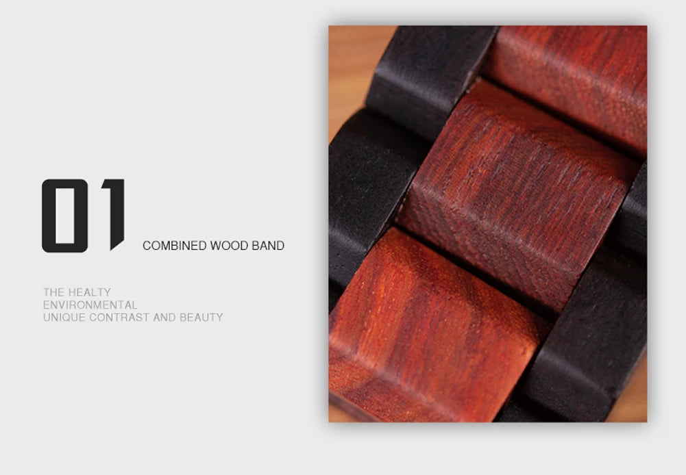 Plato Automatik Holz Herren Uhr