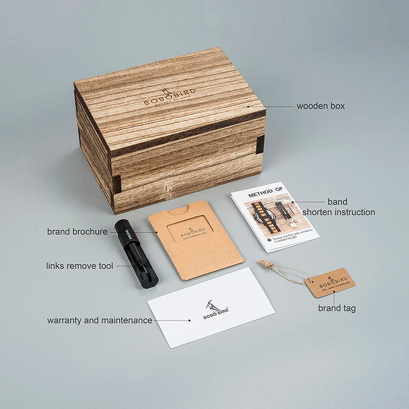 Plato Automatik Holz Herren Uhr