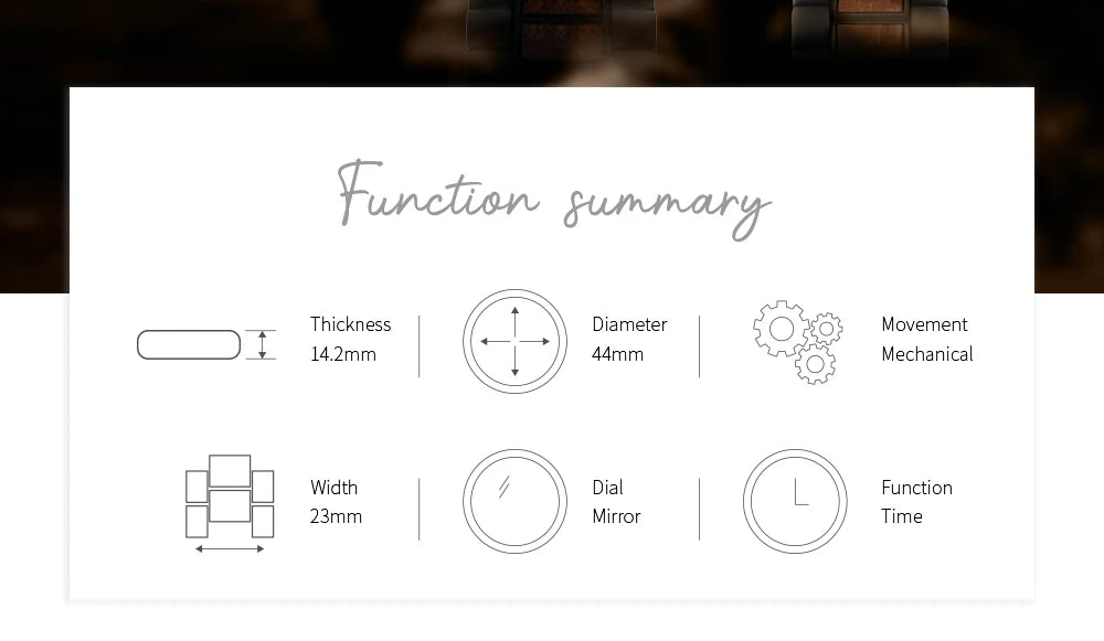 Augustus Edelstahl Automatik Herren Uhr