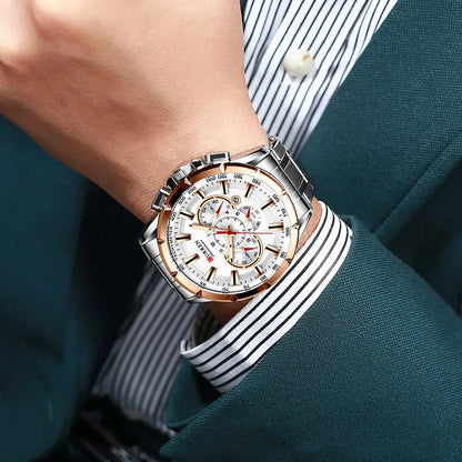 Maximus Chrono Watch – Bold Sport, Military Precision & Luxury Design