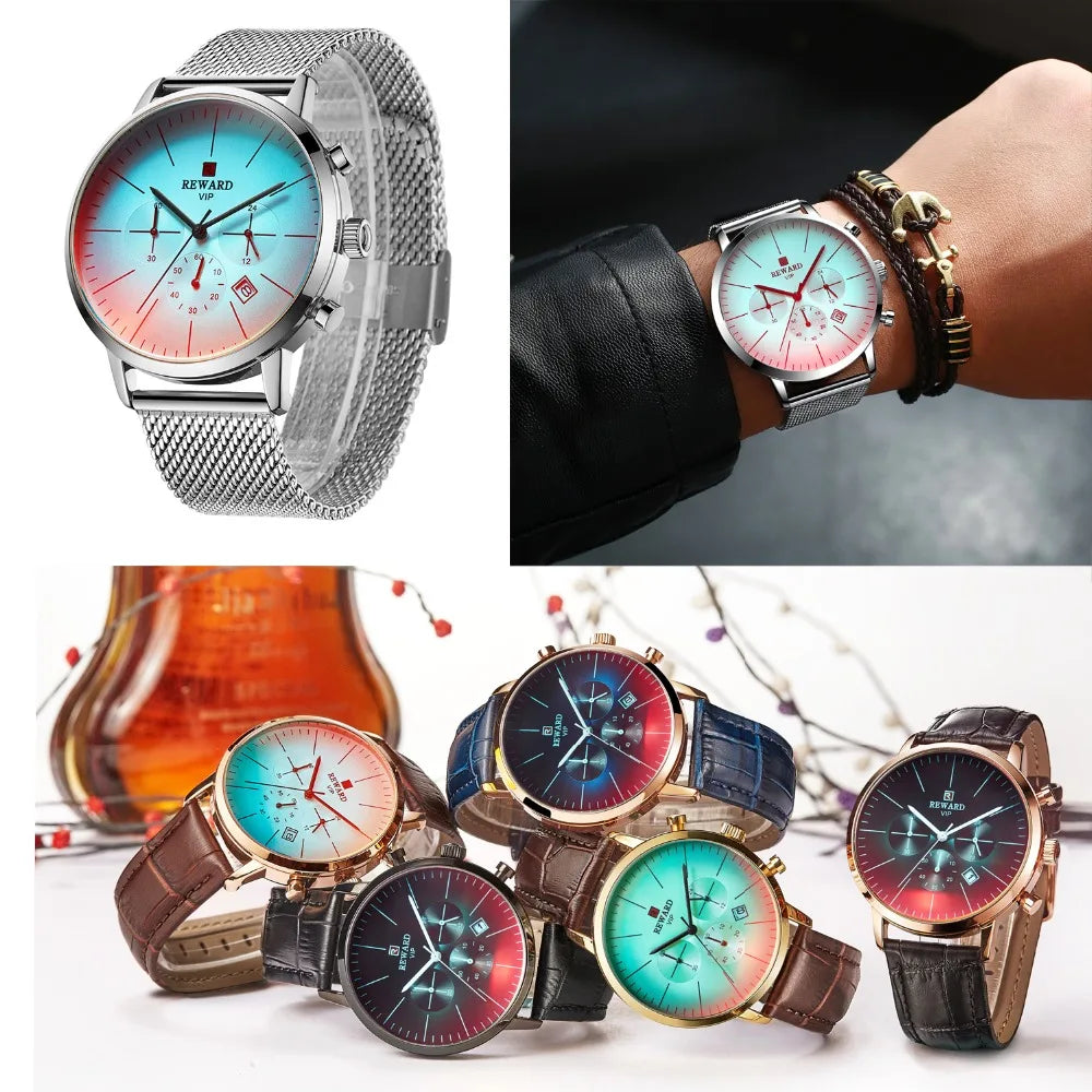 Bright Chronic Herren Uhr