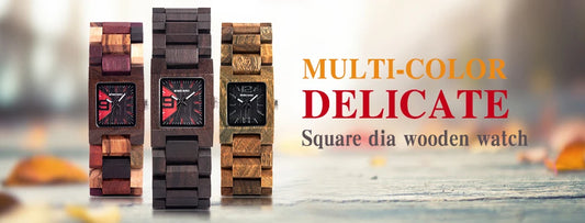 Nefertiti Wooden Watch – Luxury Chronograph, Auto Date & Quartz Elegance