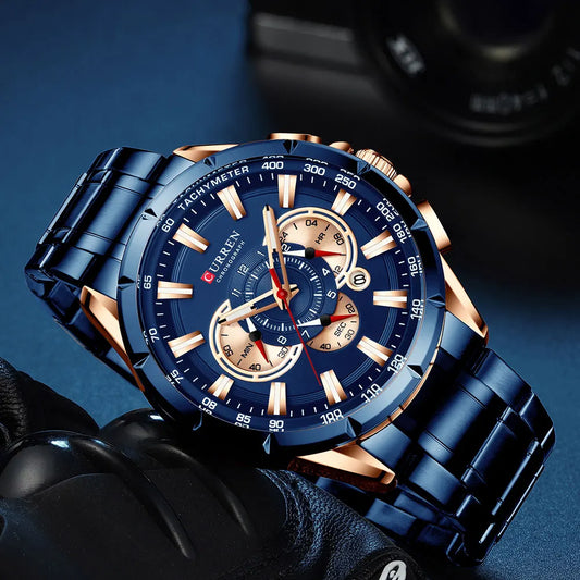 Maximus Chrono Watch – Bold Sport, Military Precision & Luxury Design