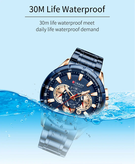 Maximus Chrono Watch – Bold Sport, Military Precision & Luxury Design