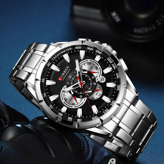 Maximus Chrono Watch – Bold Sport, Military Precision & Luxury Design
