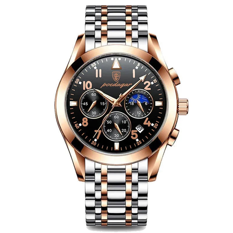 Gaius Edelstahl Herren Uhr