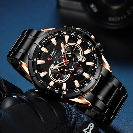 Maximus Chrono Watch – Bold Sport, Military Precision & Luxury Design