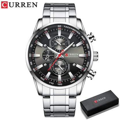 Augustus Chrono Watch – Luxury Business, Waterproof & Quartz Precision
