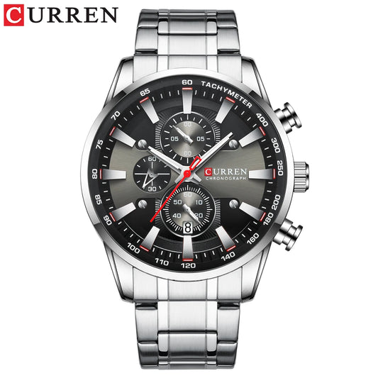 Augustus Chrono Watch – Luxury Business, Waterproof & Quartz Precision