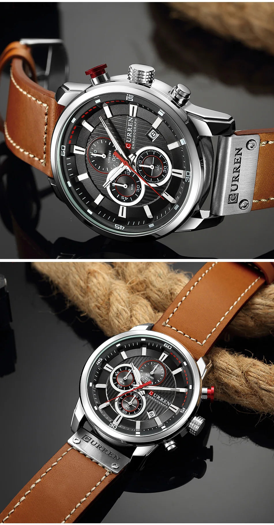 Scipio Chrono Watch – Military Sport Precision & Luxury Design