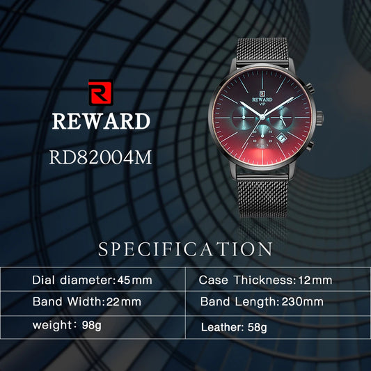 Bright Chronic Herren Uhr