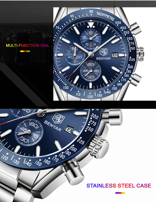 Boreas Benyar Edel Herren Uhr