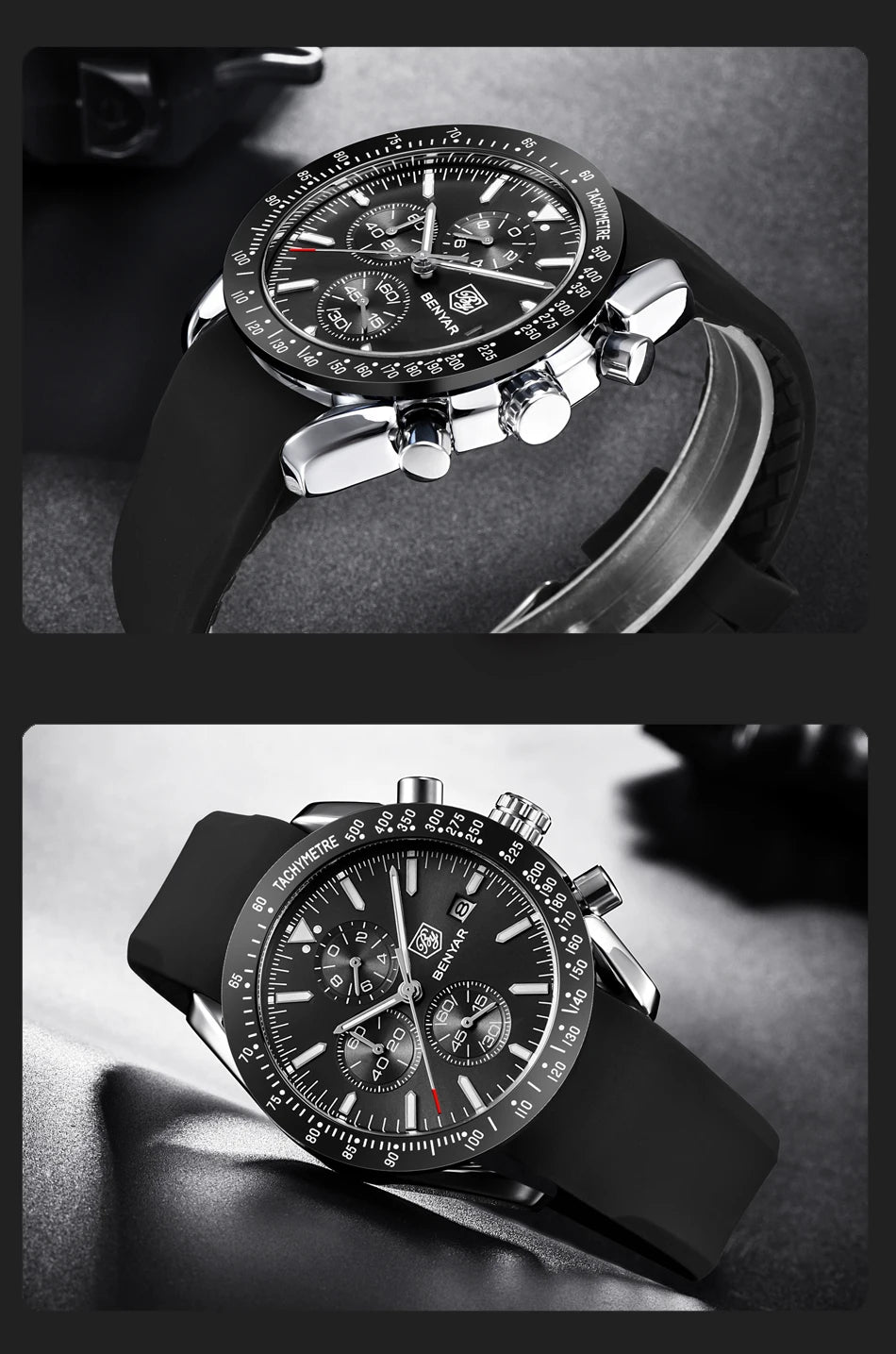 Boreas Benyar Edel Herren Uhr