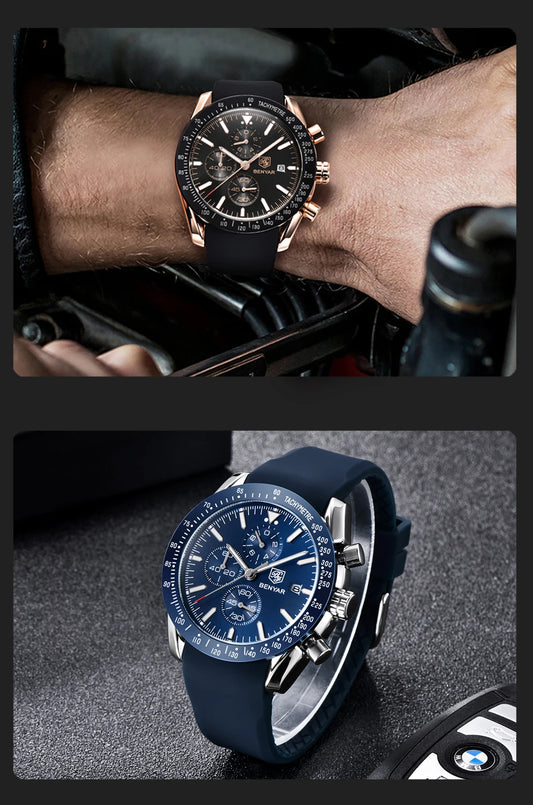 Boreas Benyar Edel Herren Uhr