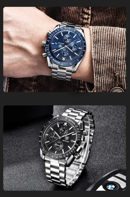 Boreas Benyar Edel Herren Uhr