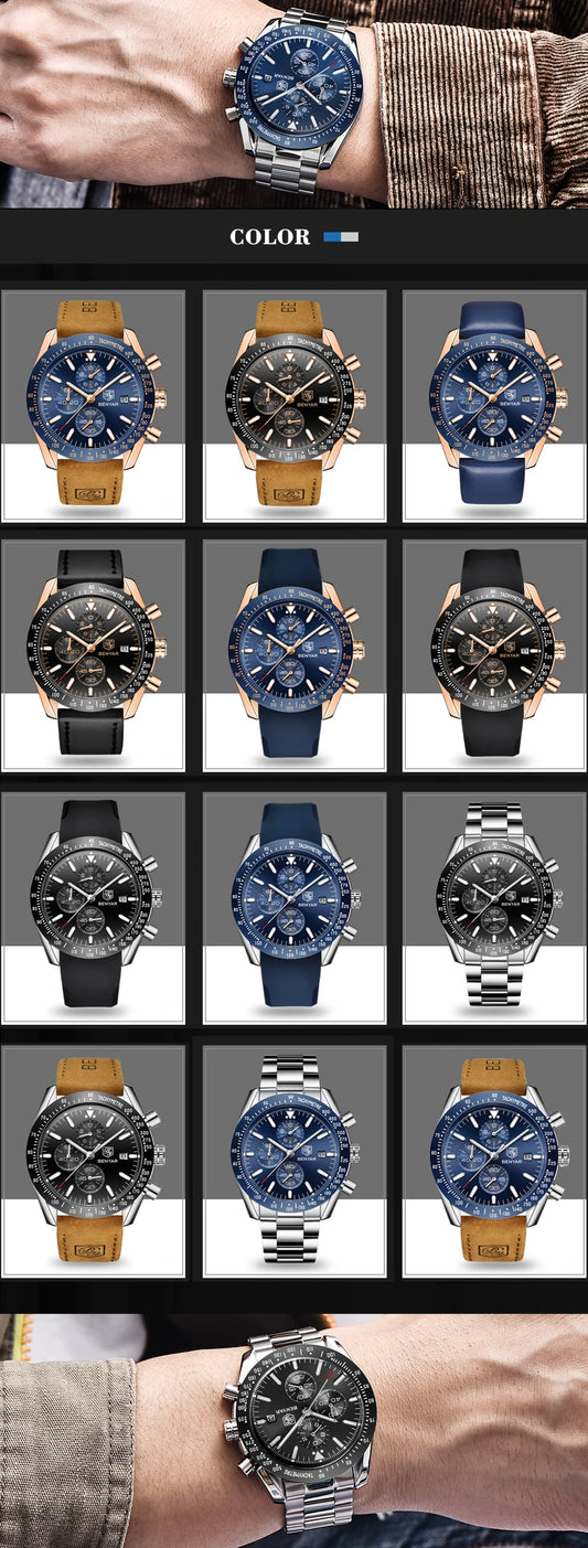 Boreas Benyar Edel Herren Uhr
