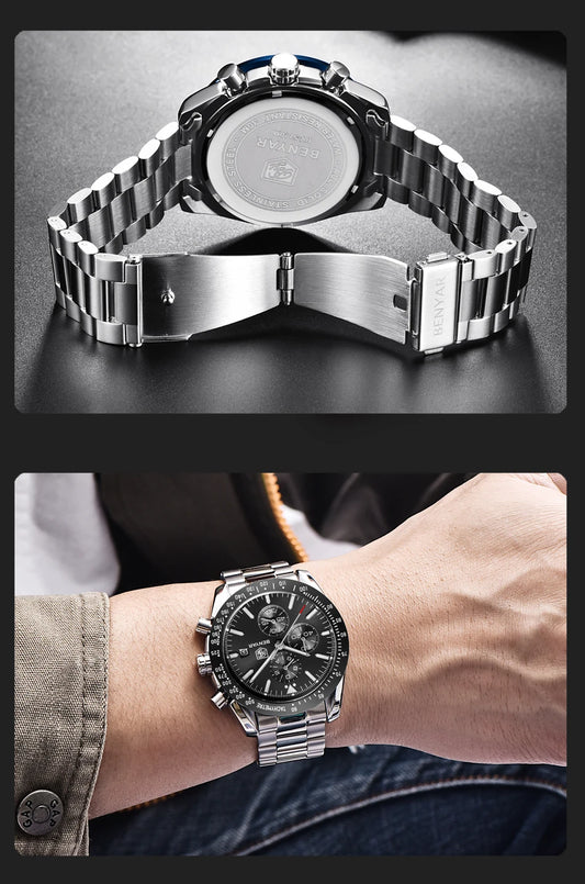 Boreas Benyar Edel Herren Uhr