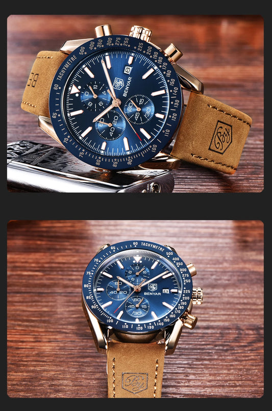 Boreas Benyar Edel Herren Uhr