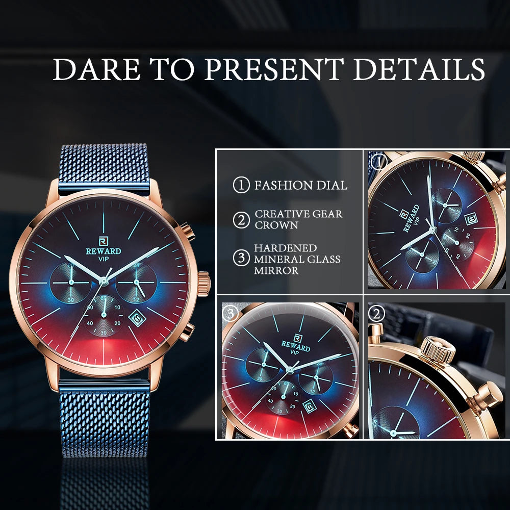 Bright Chronic Herren Uhr