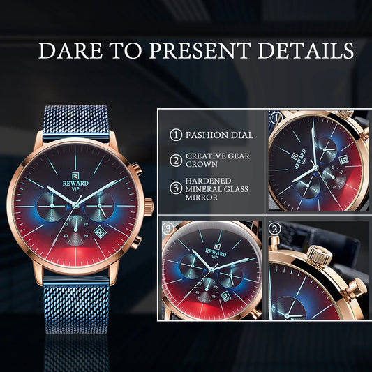 Bright Chronic Herren Uhr