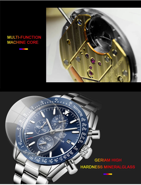 Boreas Benyar Edel Herren Uhr