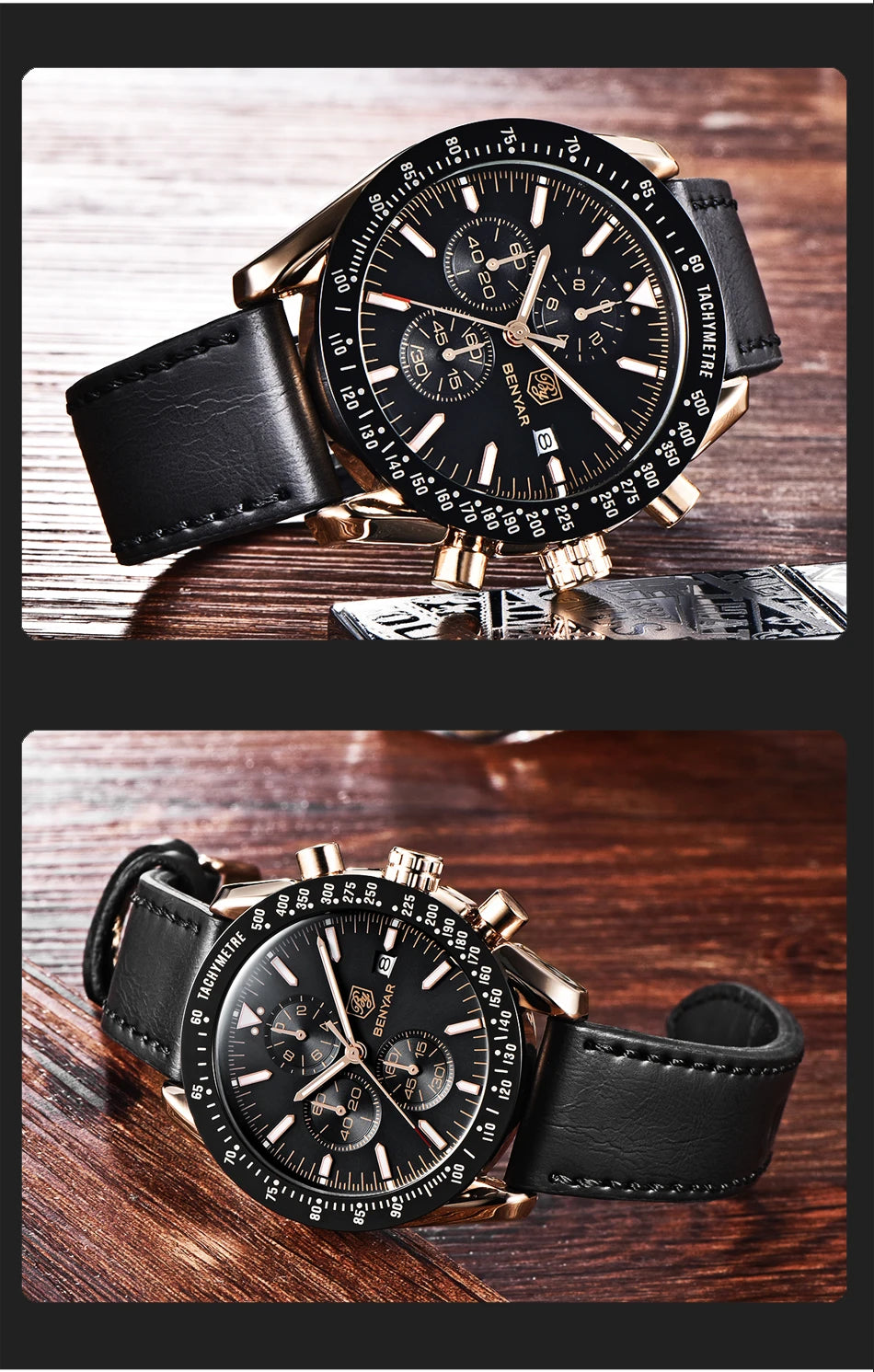 Boreas Benyar Edel Herren Uhr