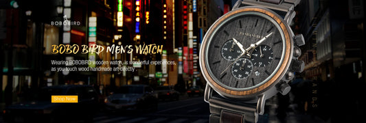 Odysseus Wooden Watch – Luxury Chronograph, Auto Date & Fashion Gift