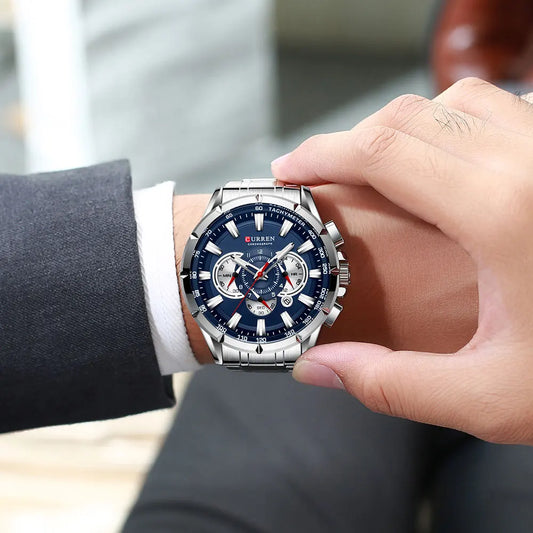 Maximus Chrono Watch – Bold Sport, Military Precision & Luxury Design