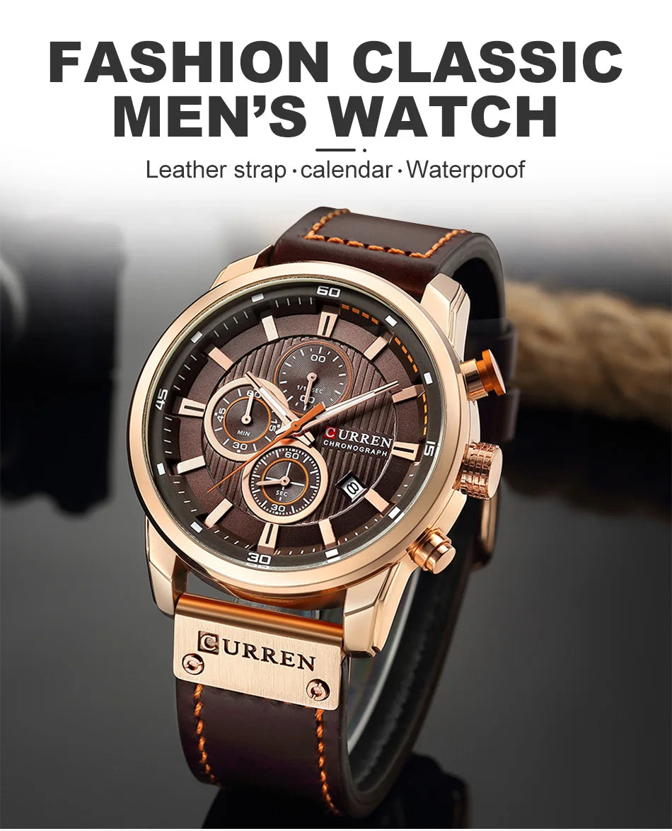 Scipio Chrono Watch – Military Sport Precision & Luxury Design
