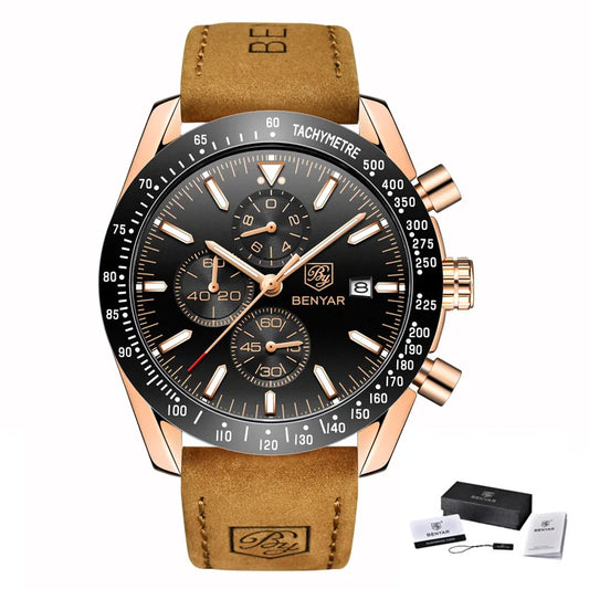 Boreas Benyar Edel Herren Uhr