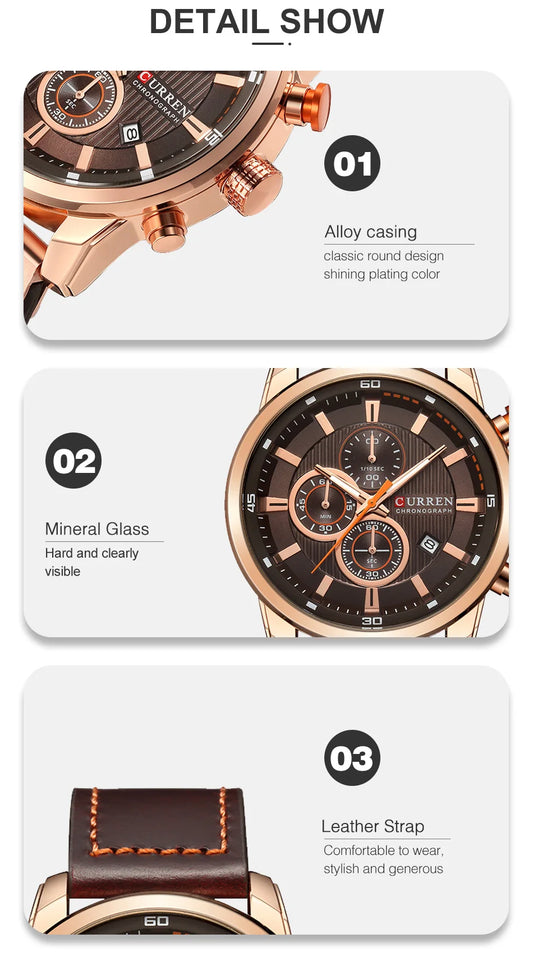 Scipio Chrono Watch – Military Sport Precision & Luxury Design