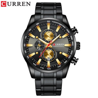 Augustus Chrono Watch – Luxury Business, Waterproof & Quartz Precision