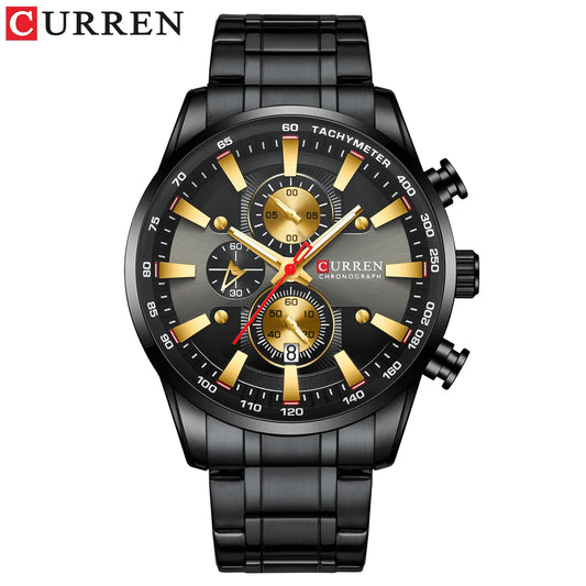 Augustus Chrono Watch – Luxury Business, Waterproof & Quartz Precision