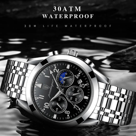 Gaius Edelstahl Herren Uhr