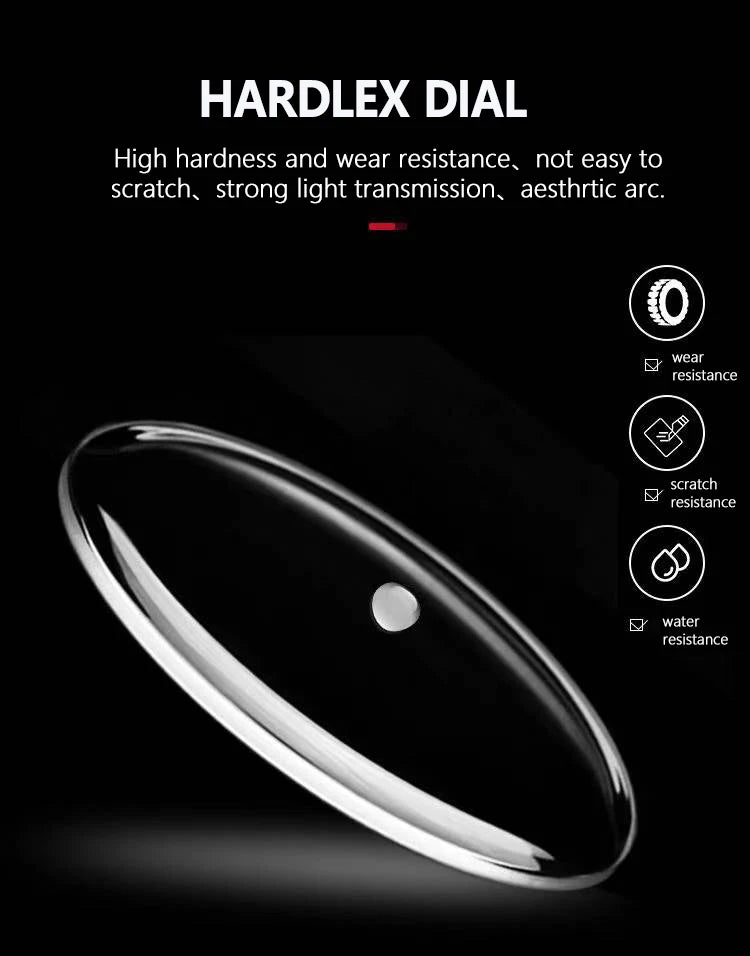 Ragnar Sport Watch – Waterproof, Luminous, Date & Leather Quartz Precision