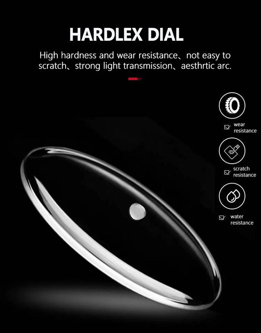 Ragnar Sport Watch – Waterproof, Luminous, Date & Leather Quartz Precision