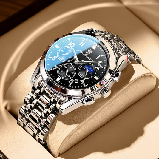 Gaius Edelstahl Herren Uhr