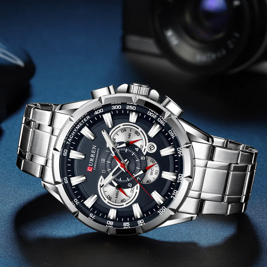 Maximus Chrono Watch – Bold Sport, Military Precision & Luxury Design