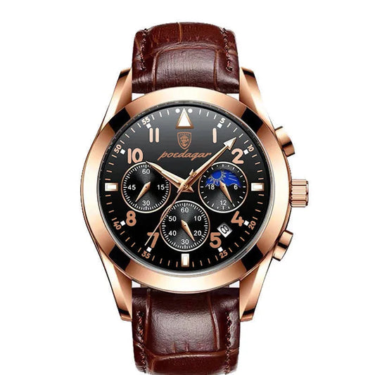 Gaius Edelstahl Herren Uhr