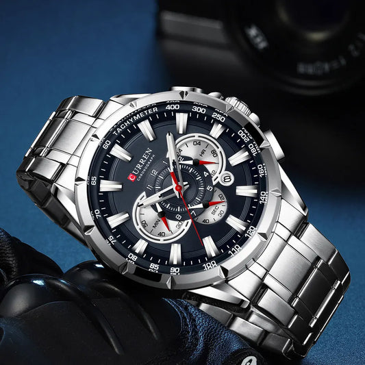 Maximus Chrono Watch – Bold Sport, Military Precision & Luxury Design