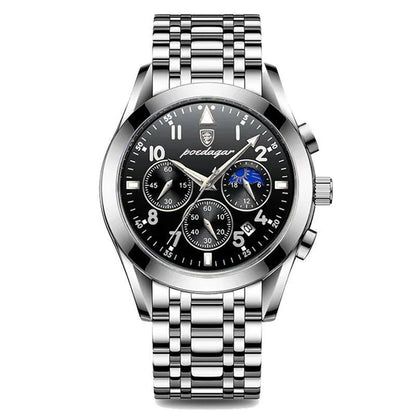 Gaius Edelstahl Herren Uhr