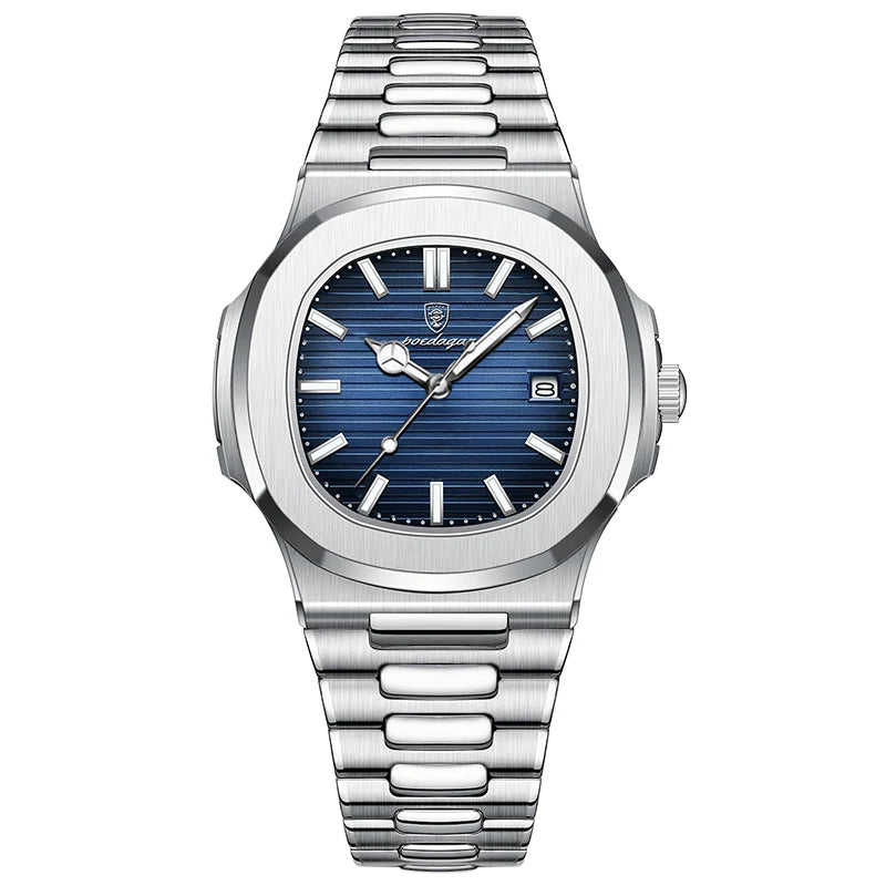 Hermes Luxus Edel Uhr aus Edelstahl