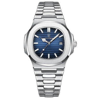 Hermes Luxus Edel Uhr aus Edelstahl