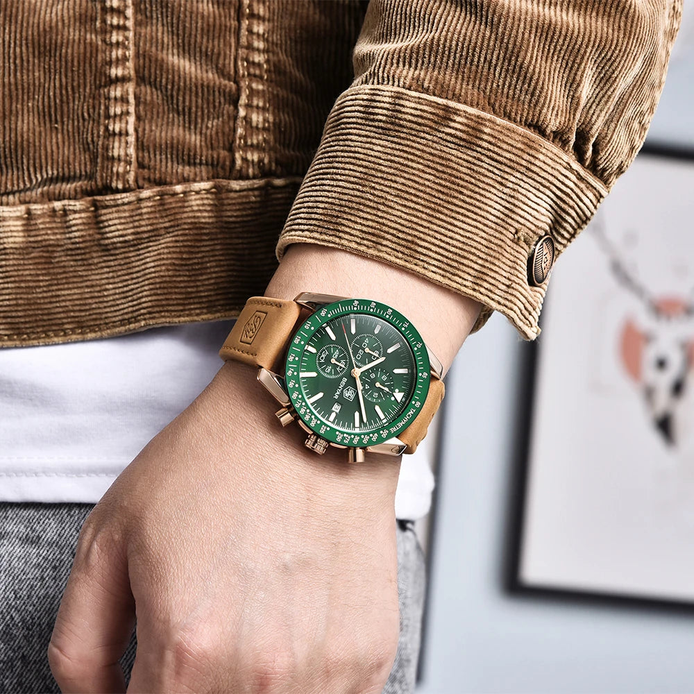 Maximus Chrono Watch – Military Sport Design, Waterproof & Silicone Strap