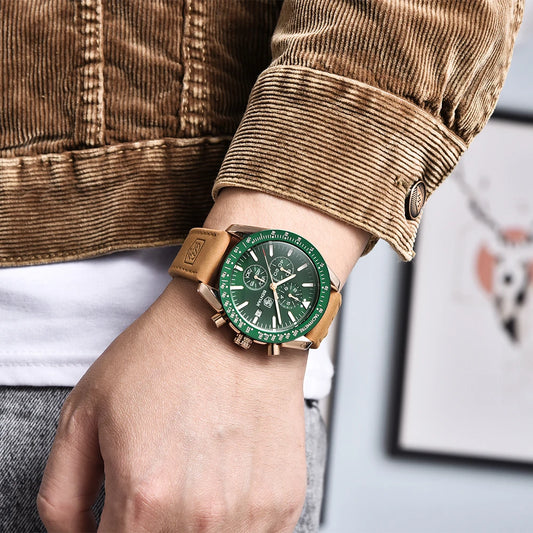 Maximus Chrono Watch – Military Sport Design, Waterproof & Silicone Strap
