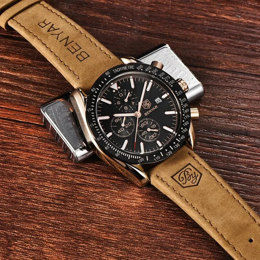 Maximus Chrono Watch – Military Sport Design, Waterproof & Silicone Strap