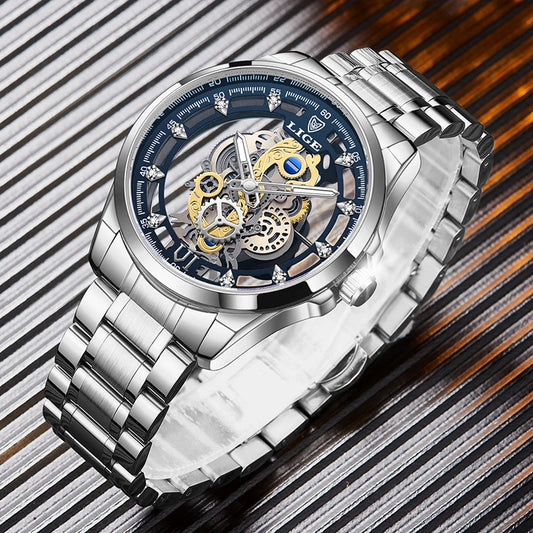 Aurelius Automatic Watch – Luxury Design, Luminous Dial & Waterproof Precision