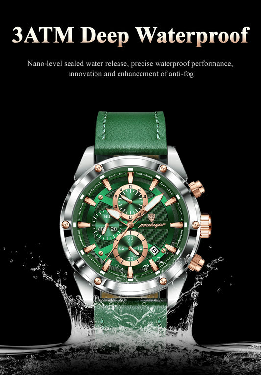 Maximus Herren Uhr aus Leder