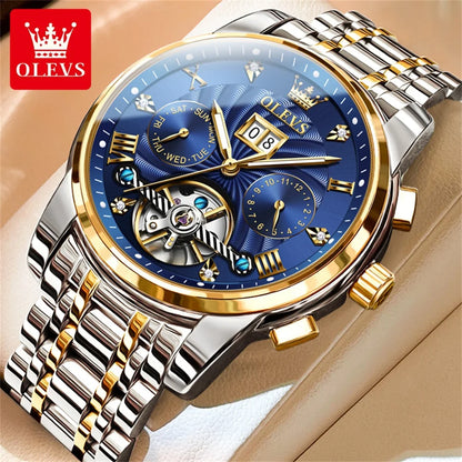 Helios Full Automatic Multi-function Herren Uhr